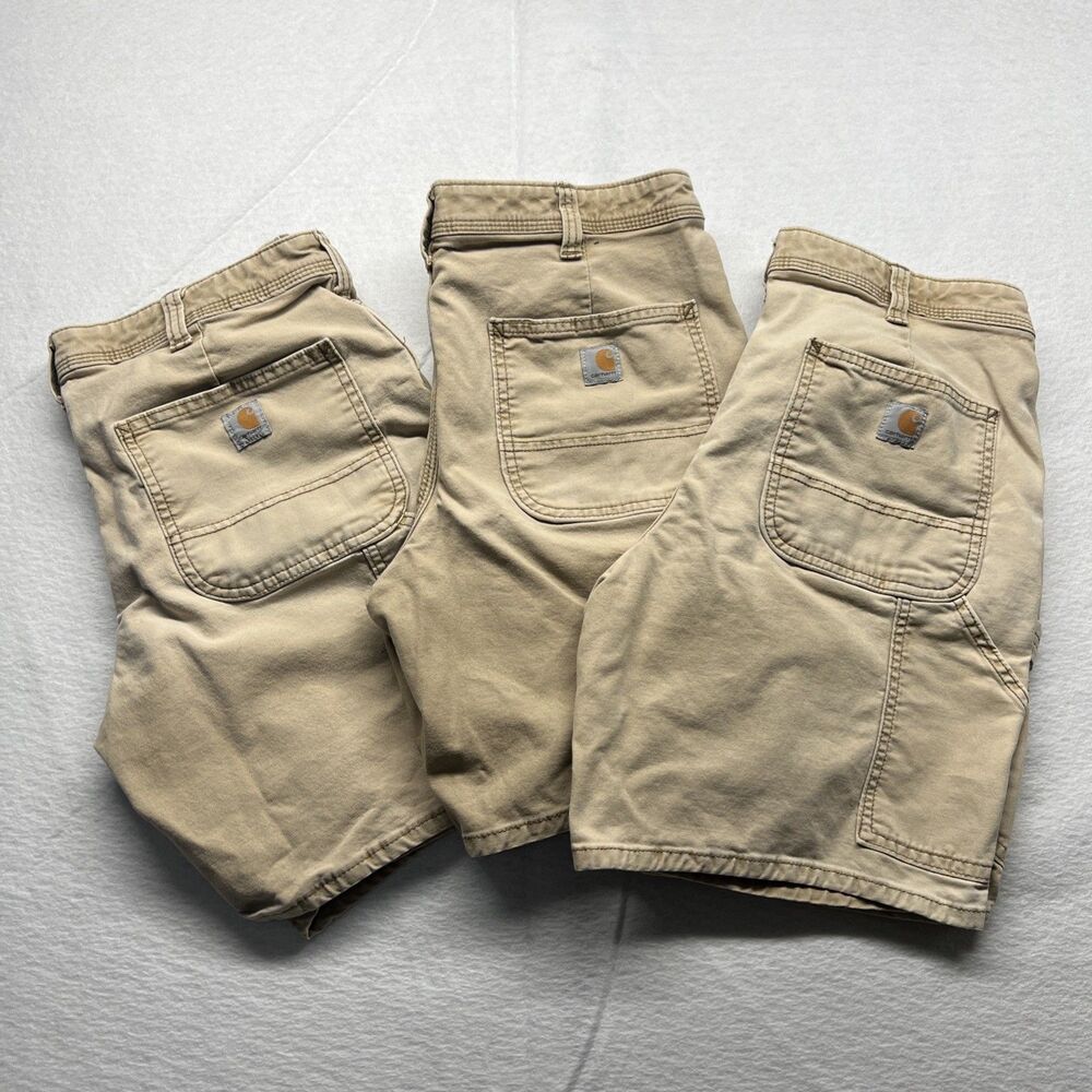 3-Piece Carhartt Bundle! Cargo Work Shorts Original Fit - Women's Size 10